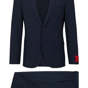 Hugo Costume extra slim fit en laine mélangée