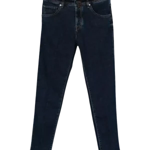 JACOB COHEN - Jean Scott en denim doux super stretch bleu foncé