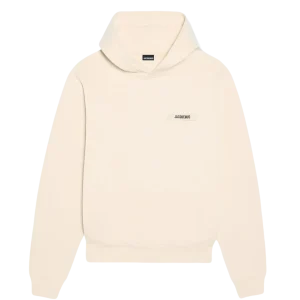 JACQUEMUS - Le Hoodie Gros Grain Beige