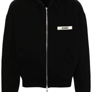 JACQUEMUS - Le Hoodie Gros Grain noir
