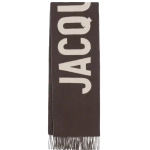 JACQUEMUS - L'écharpe Jacquemus Multi-Marron