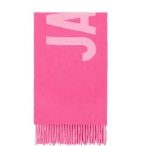 JACQUEMUS - L'écharpe Jacquemus Multi-Pink