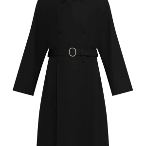 JIL SANDER - Manteau à boutonnière noir