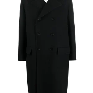 Jil Sander Manteau en laine vierge à double boutonnage