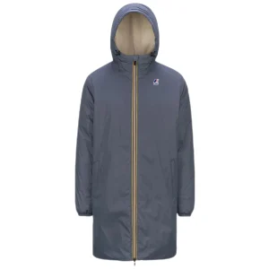 K-Way - Parka Eiffel unisexe grey blue avion