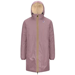 K-way Parka le vrai eiffel Orsetto Violet Dusty