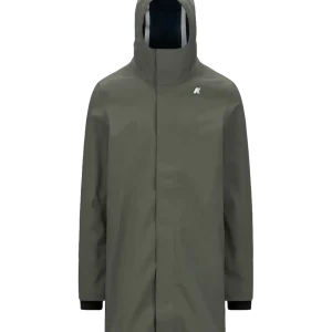 K-WAY - Parka Thomas Bonded Green blackish