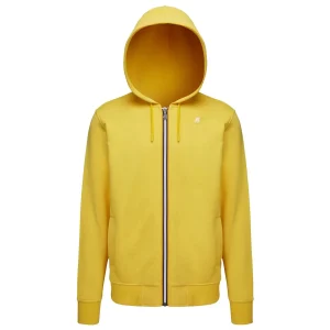 K-way Sweat à capuche zippé Anthony - Yellow Sunstruck