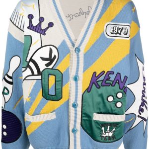 Kenzo Cardigan 'Bowling Elephant'