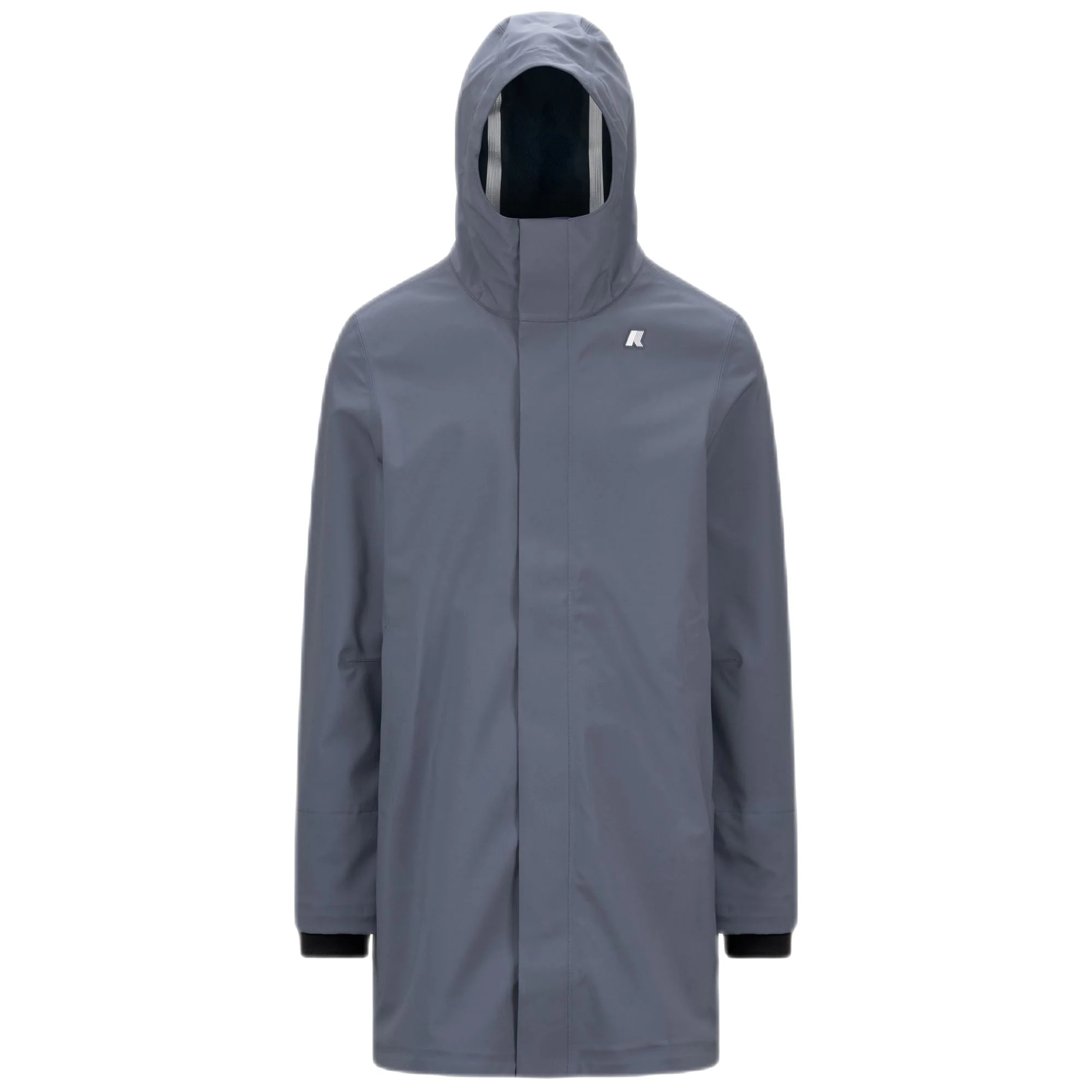 KWAY - Parka Thomas Bonded bleu gris / gris – Image 2