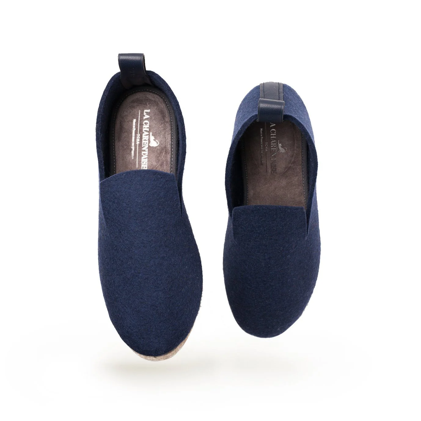 La Charentaise Tcha MINIMAL Feutre Marine – Image 4