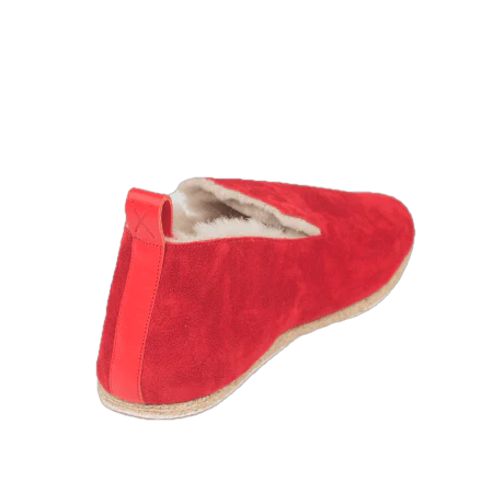 La Charentaise Tcha WOOLY Cuir Velours Imperial – Image 3