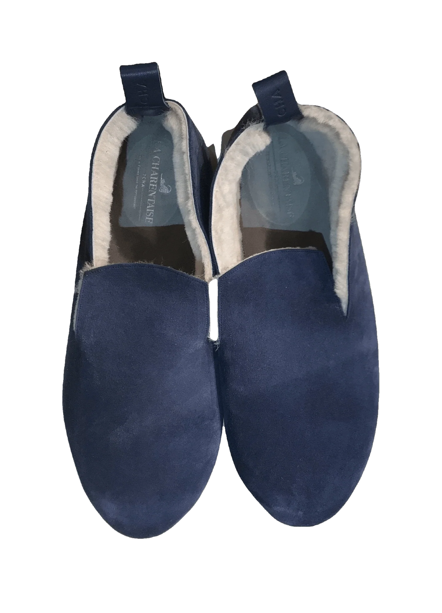 LA TCHA - Pantoufles WOOLY en veau velours fourrées en pure laine – Image 7