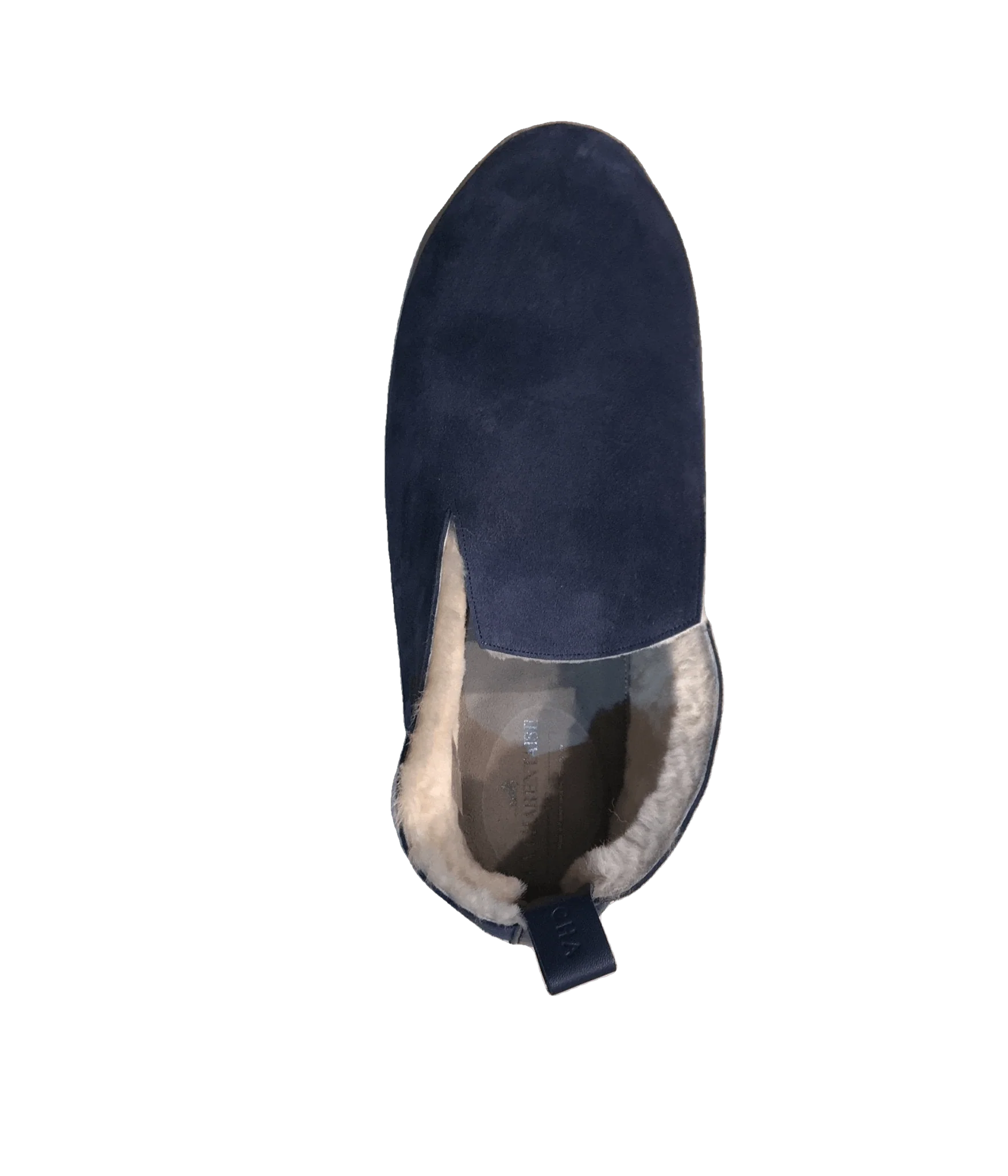 LA TCHA - Pantoufles WOOLY en veau velours fourrées en pure laine – Image 6