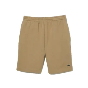Lacoste Short léger beige en molleton
