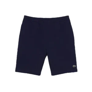 Lacoste Short léger marine en molleton