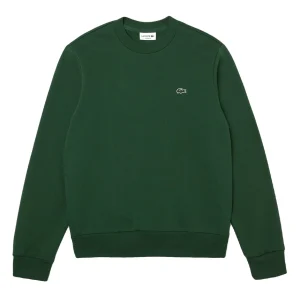 Lacoste Sweatshirt vert en molleton