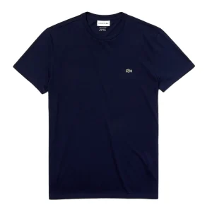 Lacoste T-shirt Marine pima uni