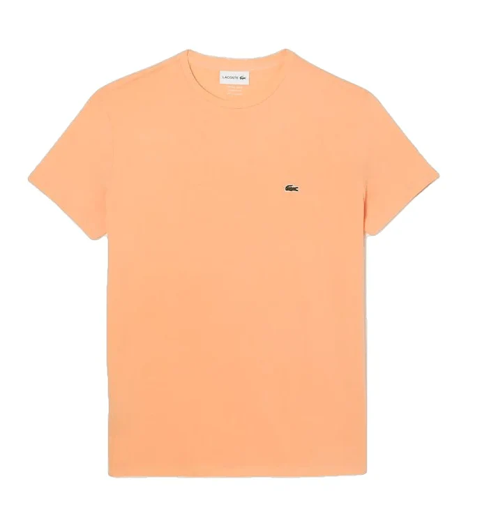 Lacoste T-shirt Orange clair pima uni – Image 2