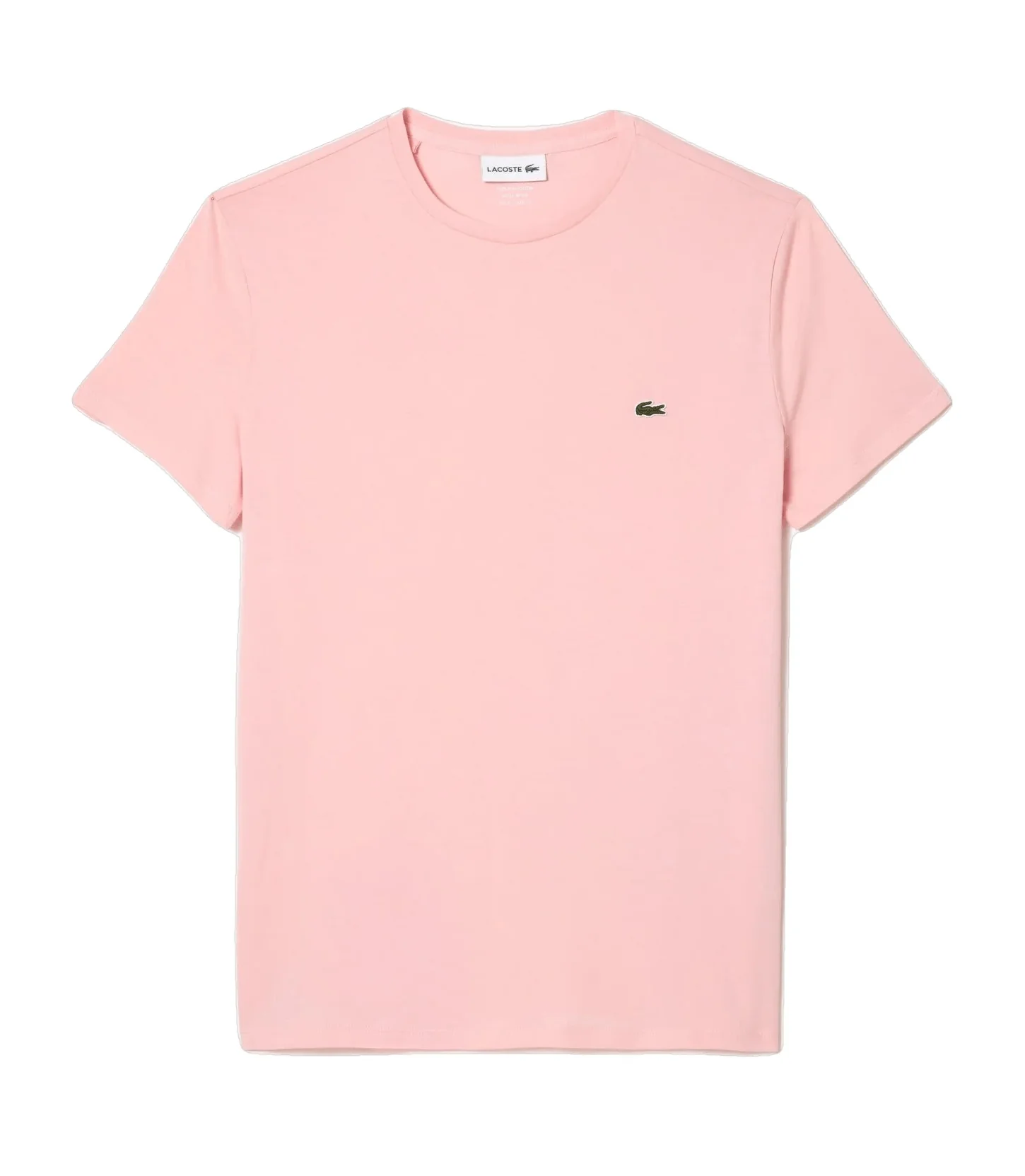 Lacoste T-shirt Rose pima uni – Image 2