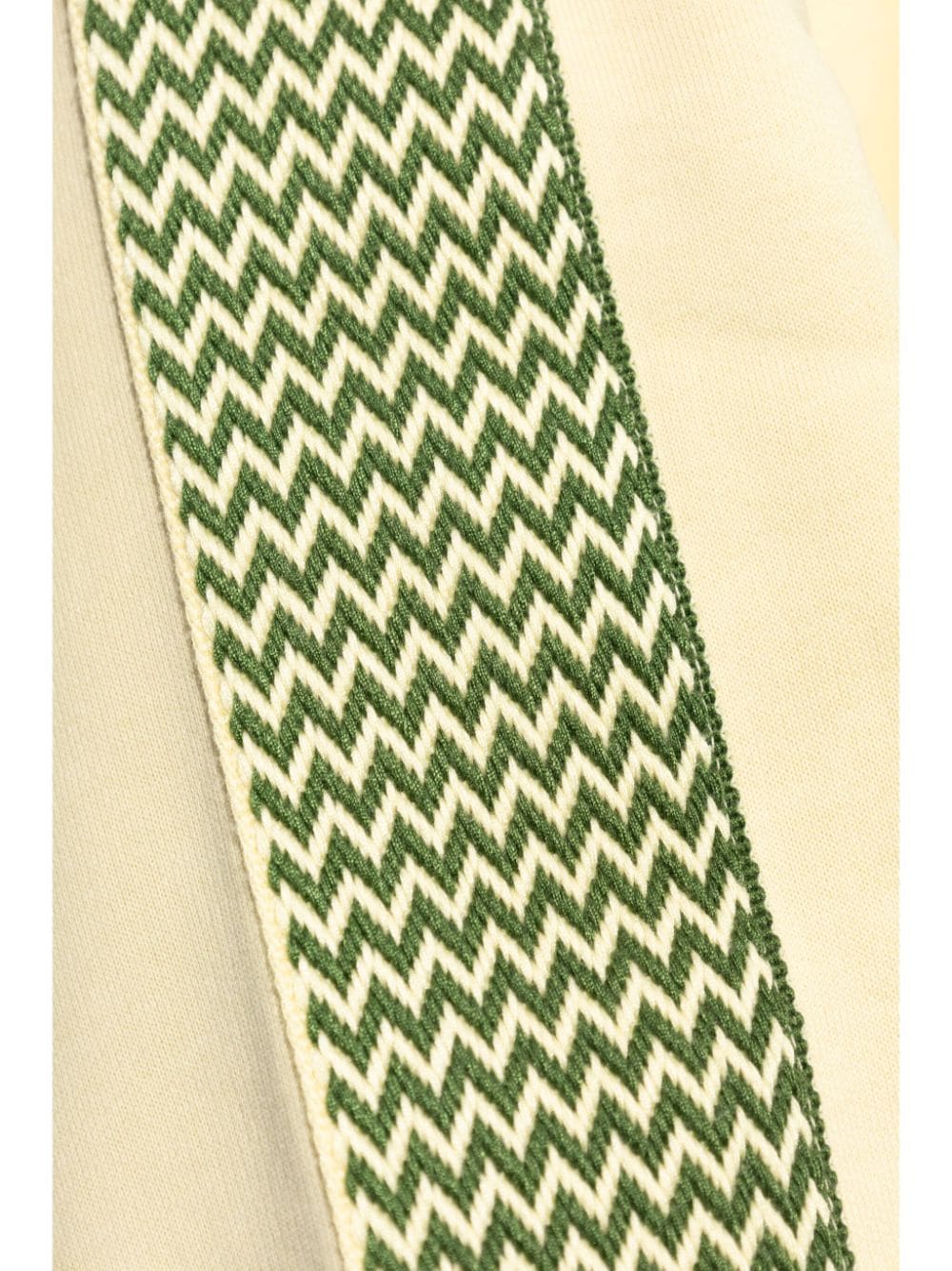 Lanvin - sweat-shirt col rond avec logo brodé beige – Image 5