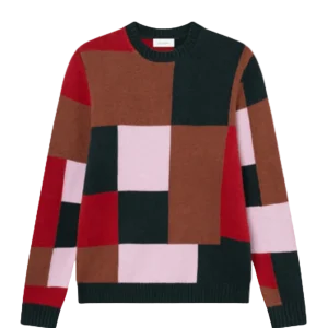 LES DEUX - Everett Colorblock Knit Patchwork Multicolore