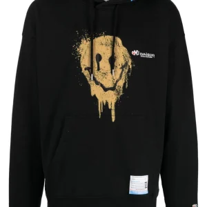Maison Mihara Yasuhiro - Sweat à capuche Black Smiley