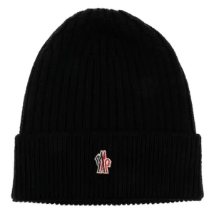 Moncler Bonnet en laine Black