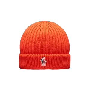 Moncler Grenoble - Bonnet Logo Pure Laine