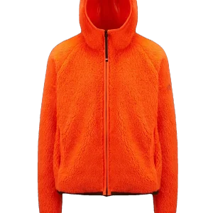 Moncler Grenoble - Sweat à capuche zippé en teddy