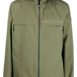 Moncler Grenoble Veste à logo imprimé