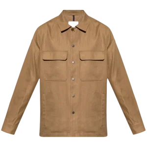 MONCLER - Surchemise Callaqui en lin beige