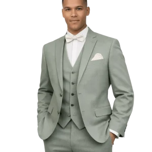 MONSIEUR HECTOR - Costumes 3 pièces - Modèle Louis, coloris olive ❤️