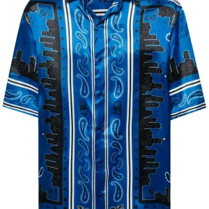 Off White - Chemise à imprimé bandana