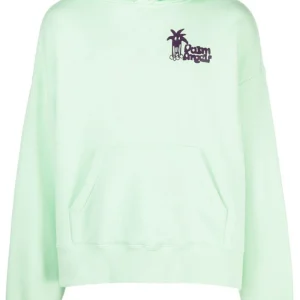 Palm Angels Hoodie Douby à logo imprimé