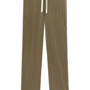 Palm Angels Pantalon droit à lien de resserrage