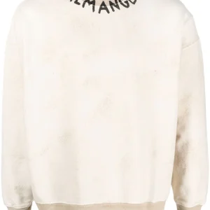 Palm Angels Sweat blanc à logo