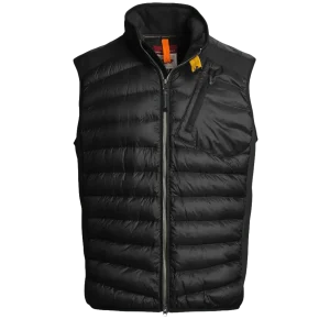 PARAJUMPERS -PJS- ZAVIER Gilet hybride noir