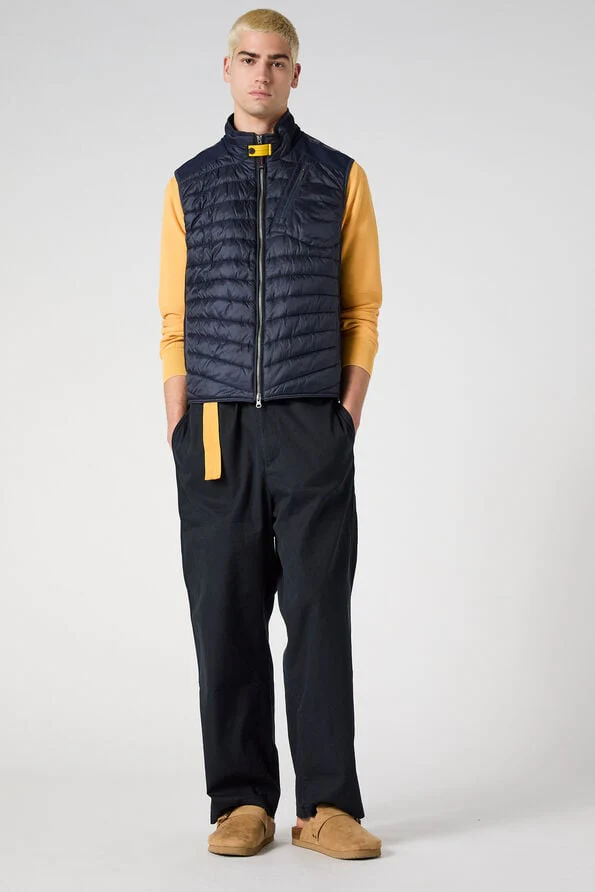 PARAJUMPERS -PJS- ZAVIER Doudoune sans manche Bleu marine – Image 4