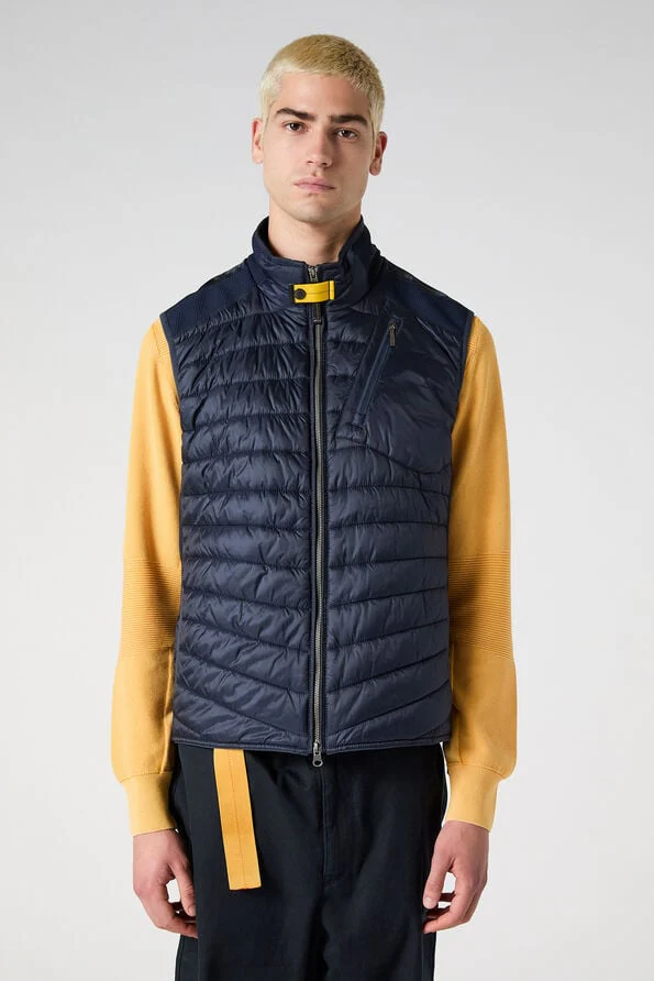PARAJUMPERS -PJS- ZAVIER Doudoune sans manche Bleu marine – Image 3