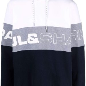 Paul & Shark Hoodie en coton organique Winter fleece