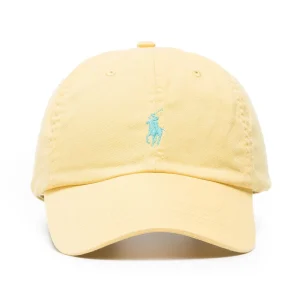 Polo Ralph Lauren Casquette de baseball coton chino Empire yellow