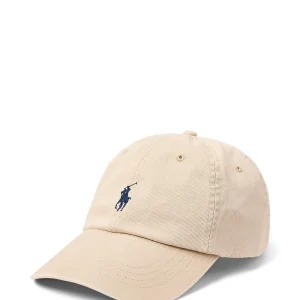 Polo Ralph Lauren Casquette de baseball coton chino Nubuck/Bleu