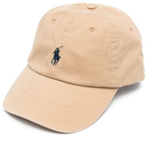 Polo Ralph Lauren Casquette de baseball coton chino Luxury tan