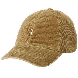 POLO RALPH LAUREN - Casquettes en Velours Côtelé Dispatch Tan