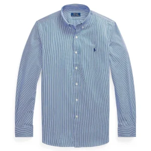 Polo Ralph Lauren - Chemise fine rayure Bleu / blanc