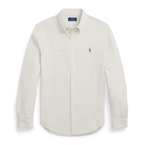 POLO RALPH LAUREN - Chemise Oxford en jersey White