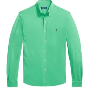 Polo Ralph Lauren - Chemise ultra légère en coton piqué Classic Kelly