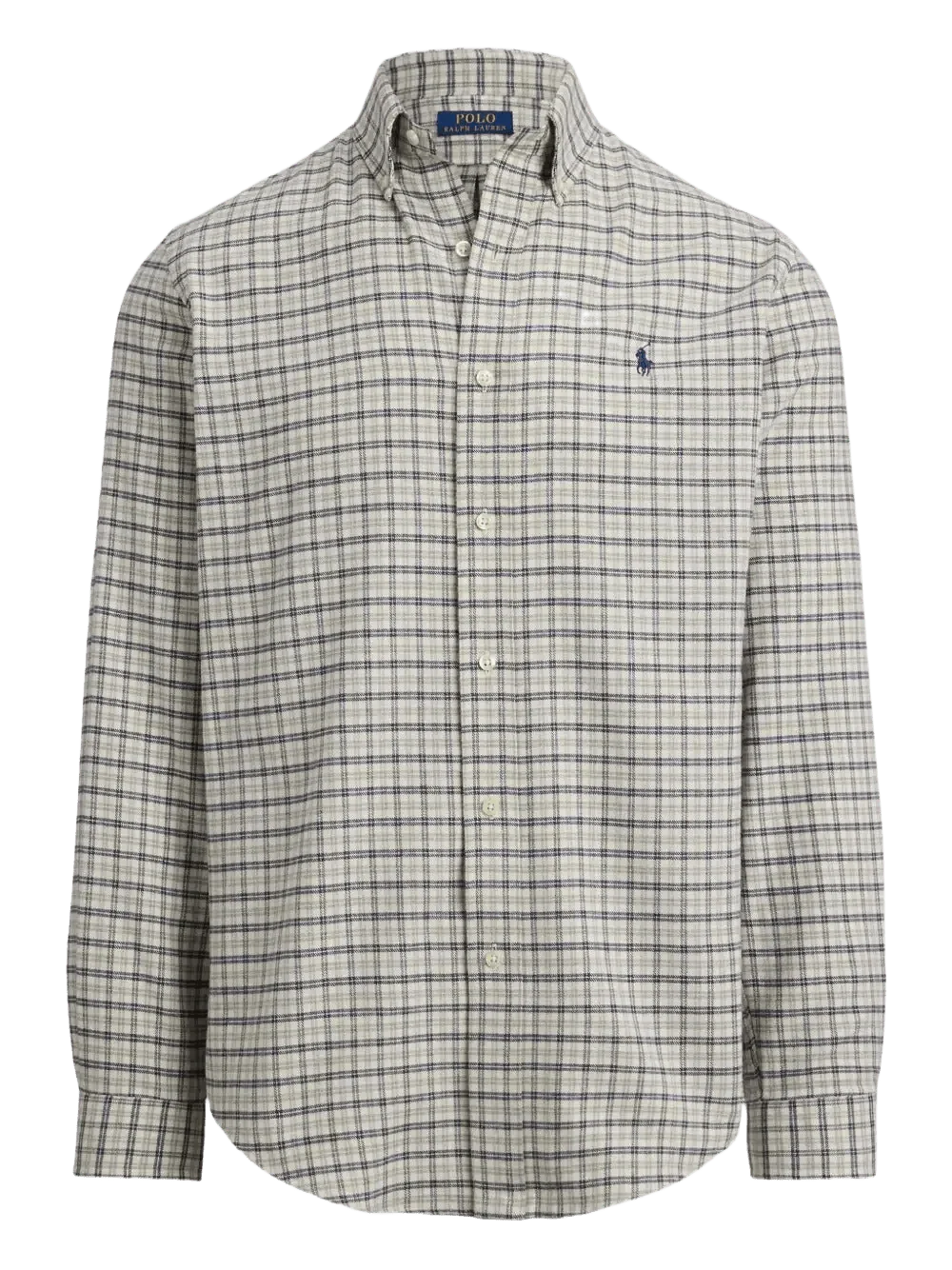 POLO RALPH LAUREN - Chemises à Carreaux White Grey Heather Multi – Image 2