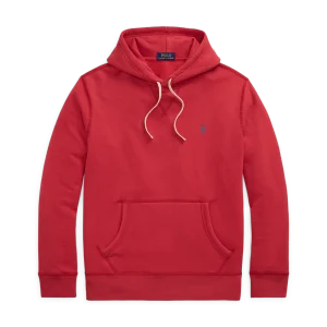 POLO RALPH LAUREN - Le sweat à capuche RL en molleton Sunrise Red